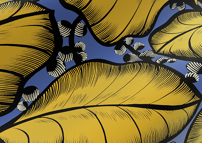 Magali, Ochre - Made to Measure Curtains - Image 4